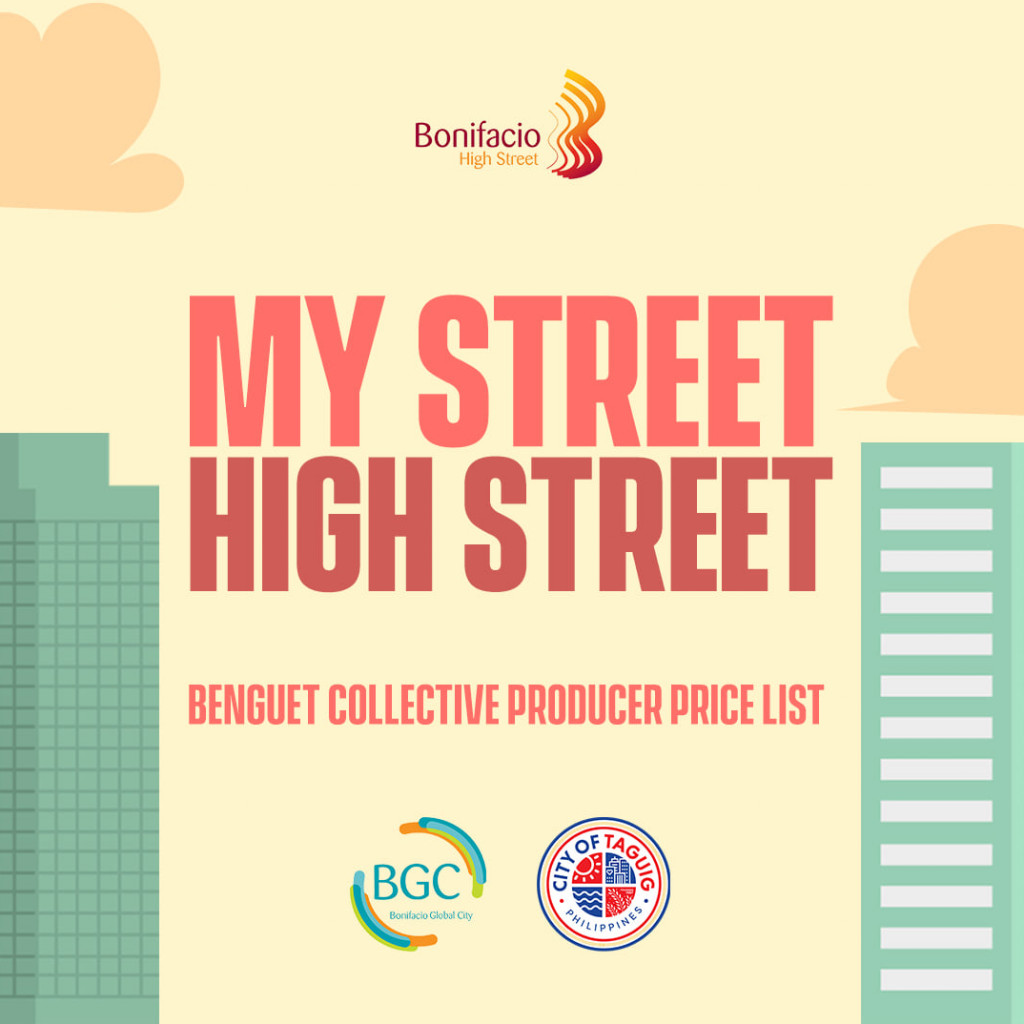 BGC's My Street High Street Features Top Quality Benguet Staples to Help Local Famers BGC's My Street High Street
