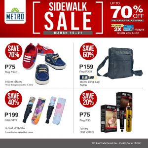 Metro Store's 7-Day Sidewalk Sale