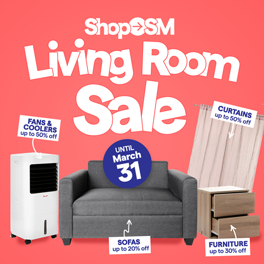 Shop SM Living Room Sale PLUS FREE Shipping Deals until March 31