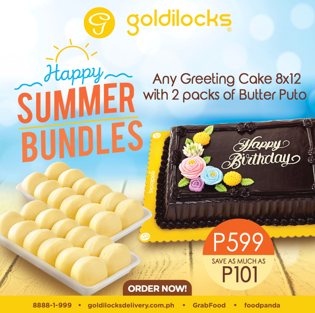 Goldilocks Happy Summer Bundles Promo until April 30, 2021 Goldilocks Happy Summer Bundles Promo until April 30, 2021