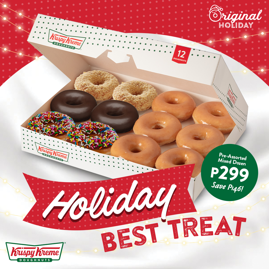 Krispy Kreme's Holiday Best Treat