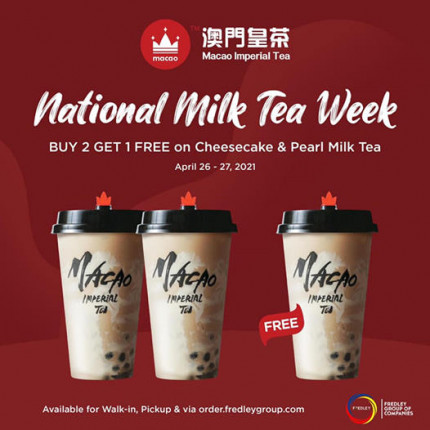 National Milk Tea Week Treat