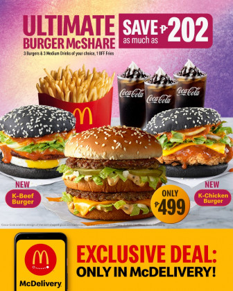 Save as Much as ₱202 on McDonald’s Ultimate Burger McShare and More ...