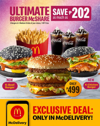 McDonald's Ultimate Burger McShare