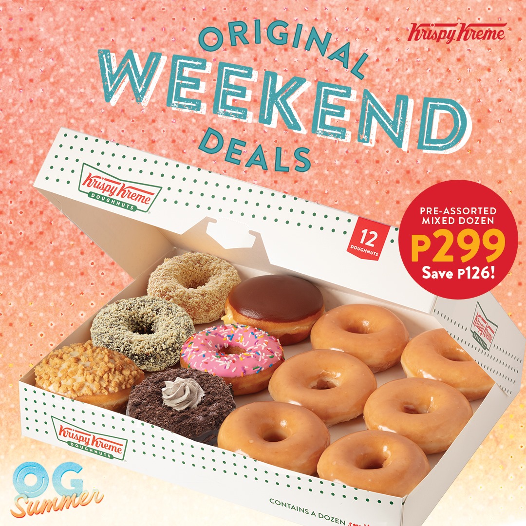 Krispy Kreme Original Weekend Deals