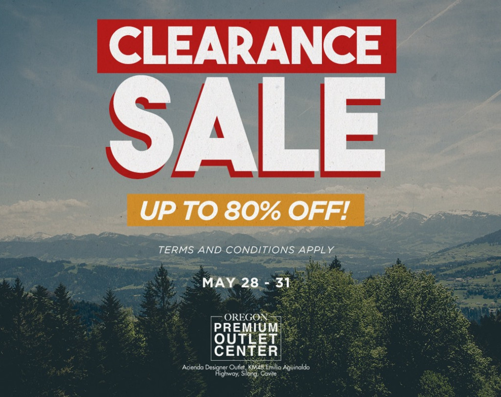 Oregon Premium Outlet’s Clearance and Buy 1 Get 1 Sale