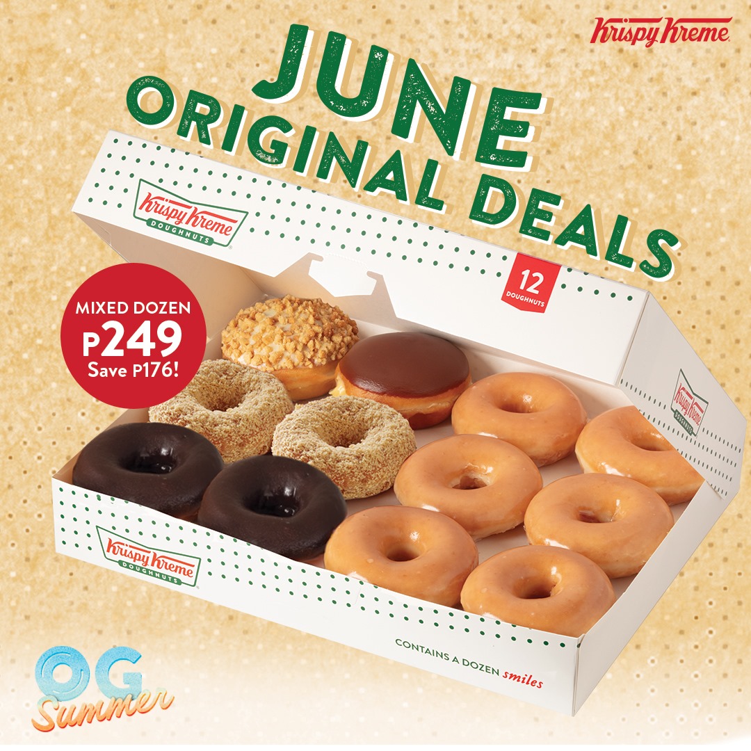 Krispy Kreme June Original Deals