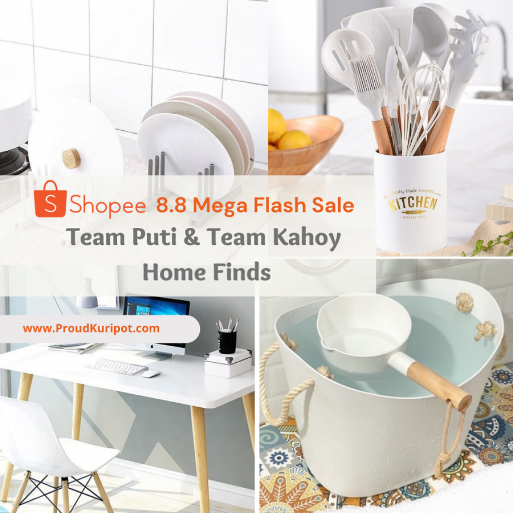 Shopee 8.8 Mega Flash Sale Finds for Team Puti + Team Kahoy Home Buddies Shopee 8.8 Mega Flash Sale