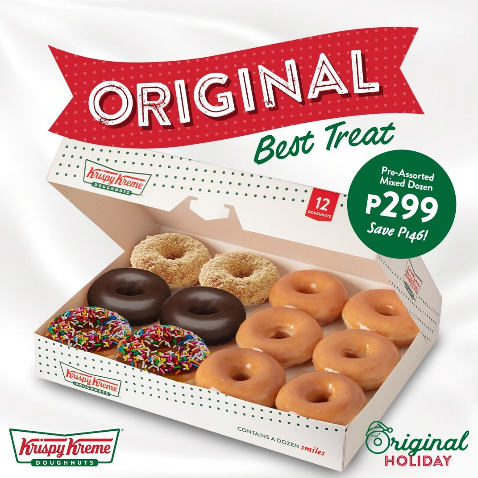 Krispy Kreme Original Best Treat – Save ₱146 until Sept. 8 Only - PROUD ...