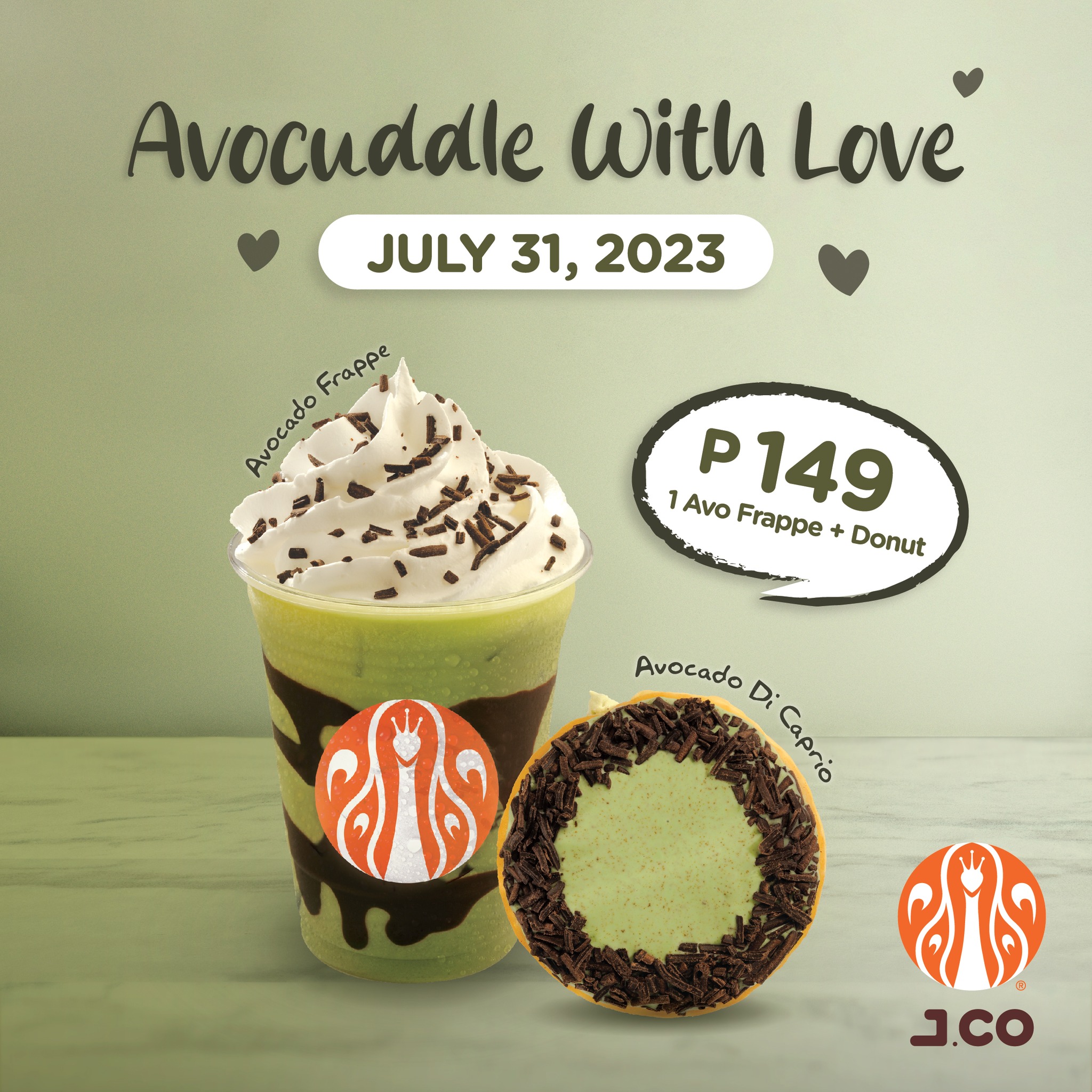 J.CO Donuts' AVOCuddle with Love Promo
