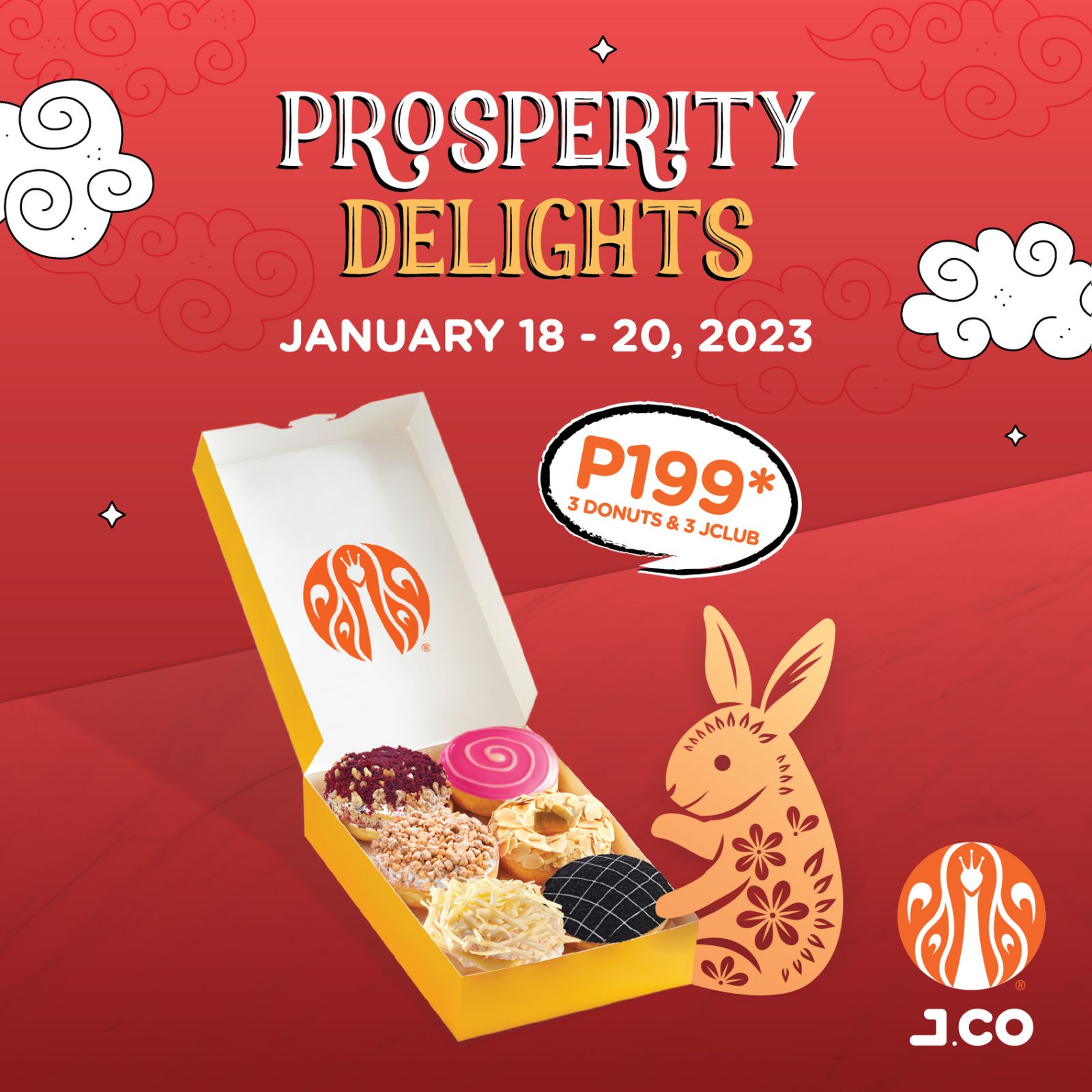 J.CO Donuts' Prosperity Delights 2023