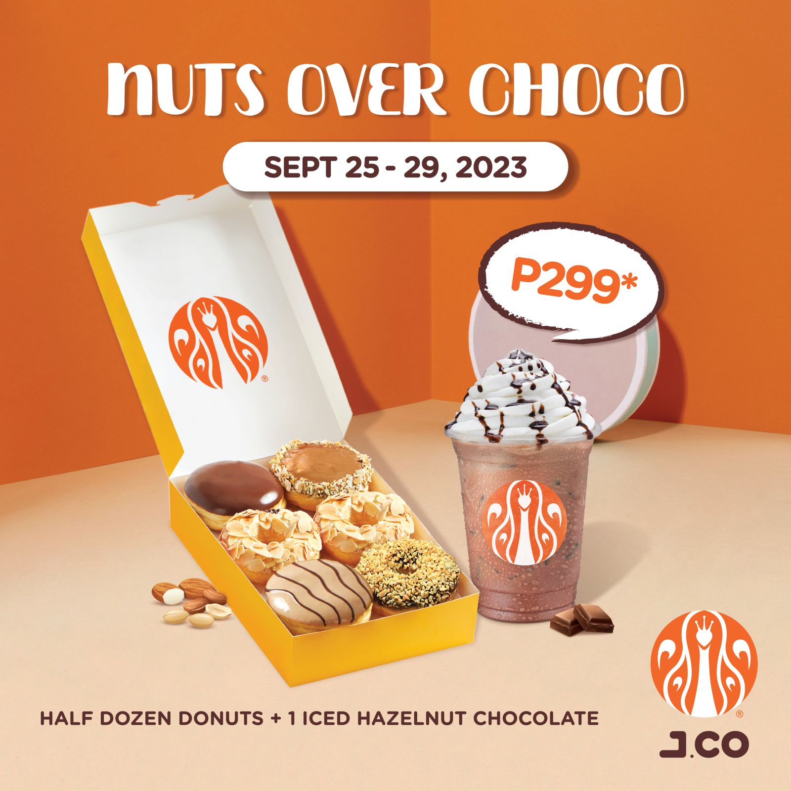 J.CO Donuts' Nuts Over Choco Promo