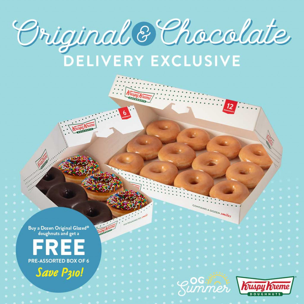Krispy Kreme Delivery Exclusive