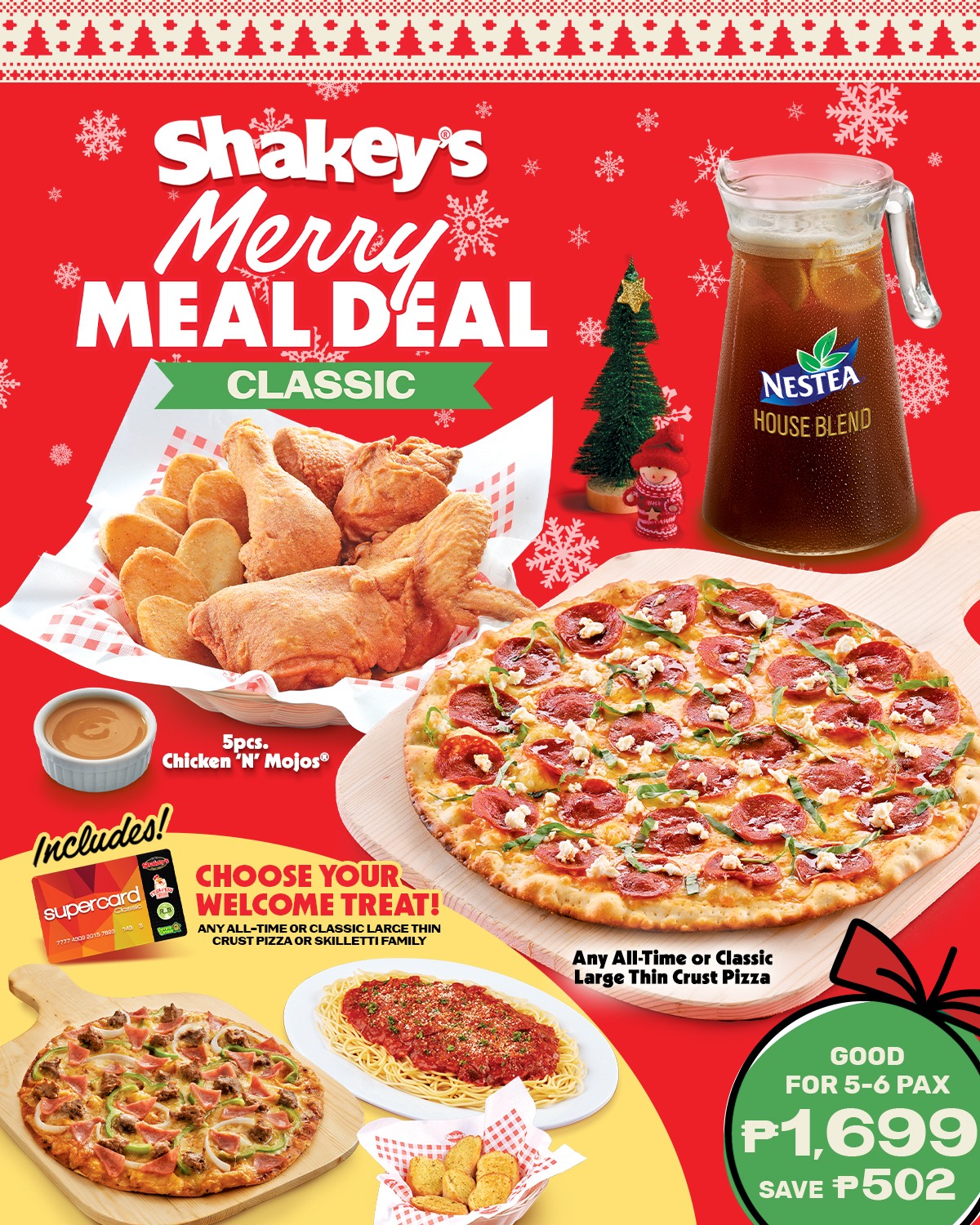 Shakey's Merry Meal Deal Classic Bundle