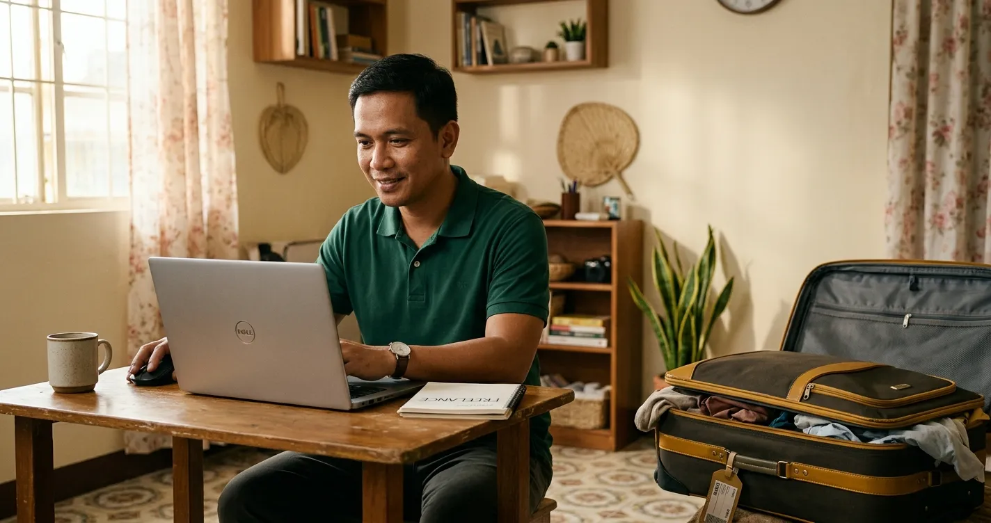 Freelancing Para sa mga Bagong Umuwing OFW: Paano Magsimula ng Online Career Habang Nasa Pilipinas Freelancing guide for returning OFWs in the Philippines