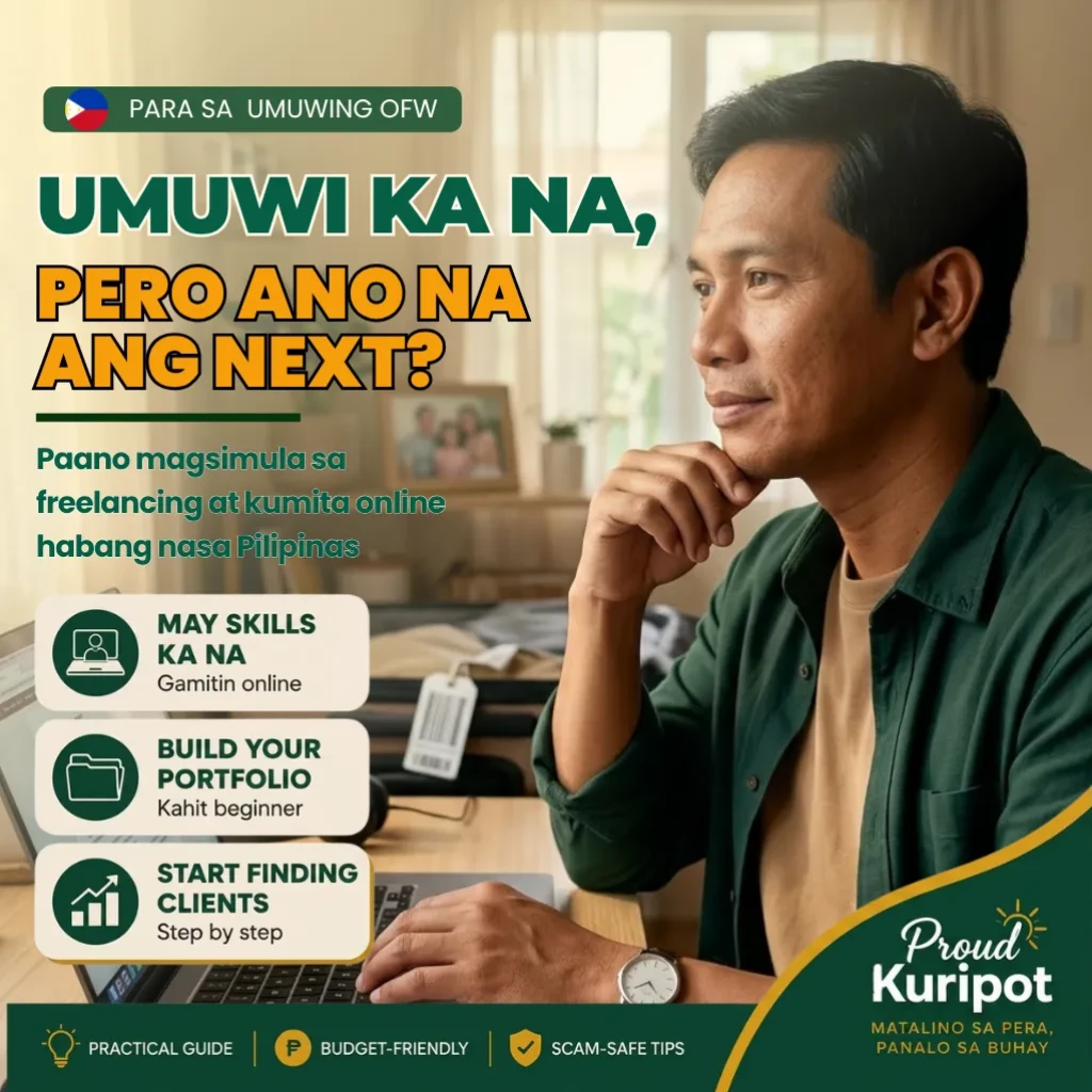 Freelancing Para sa mga Bagong Umuwing OFW: Paano Magsimula ng Online Career Habang Nasa Pilipinas freelanceiofw